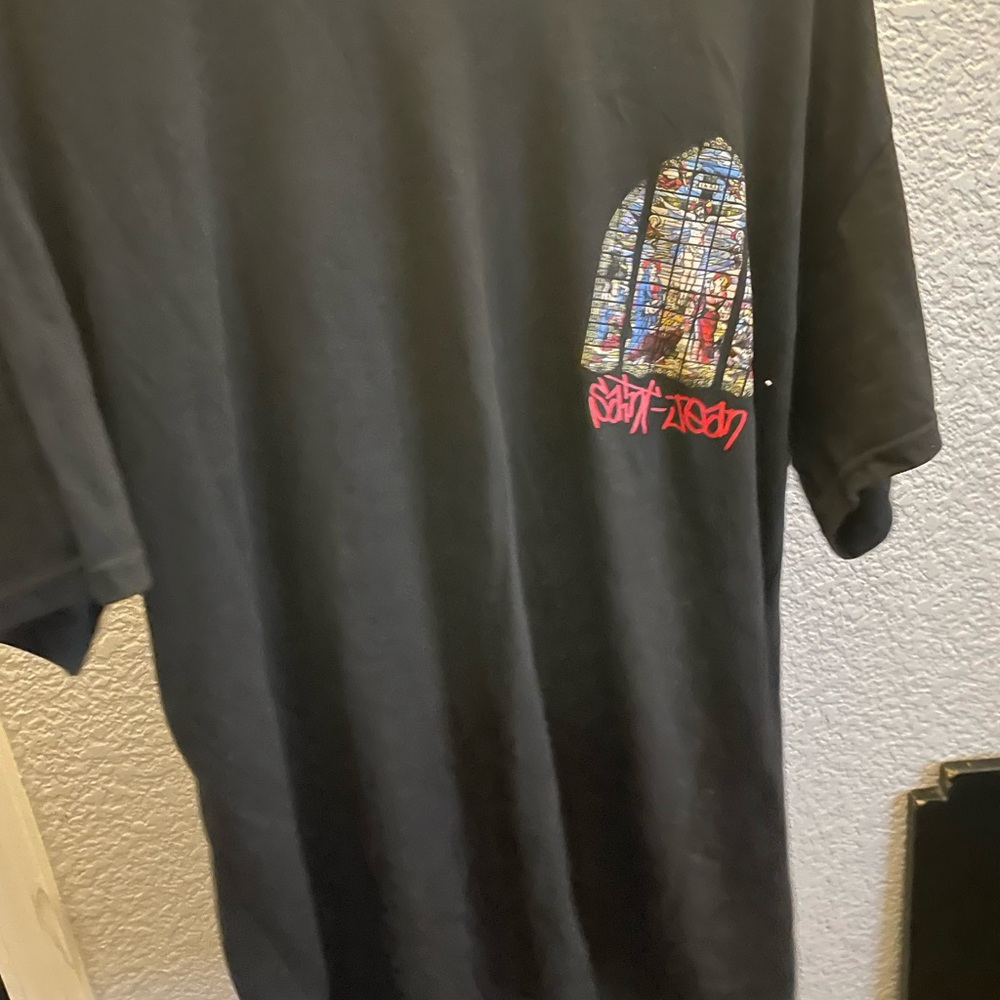 Black Graphic Men's Shirt